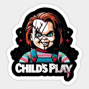 Chucky Child's Play V3 Sticker